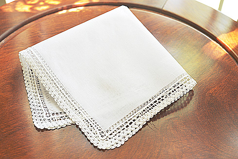 Classic Hemstitch Handkerchiefs
